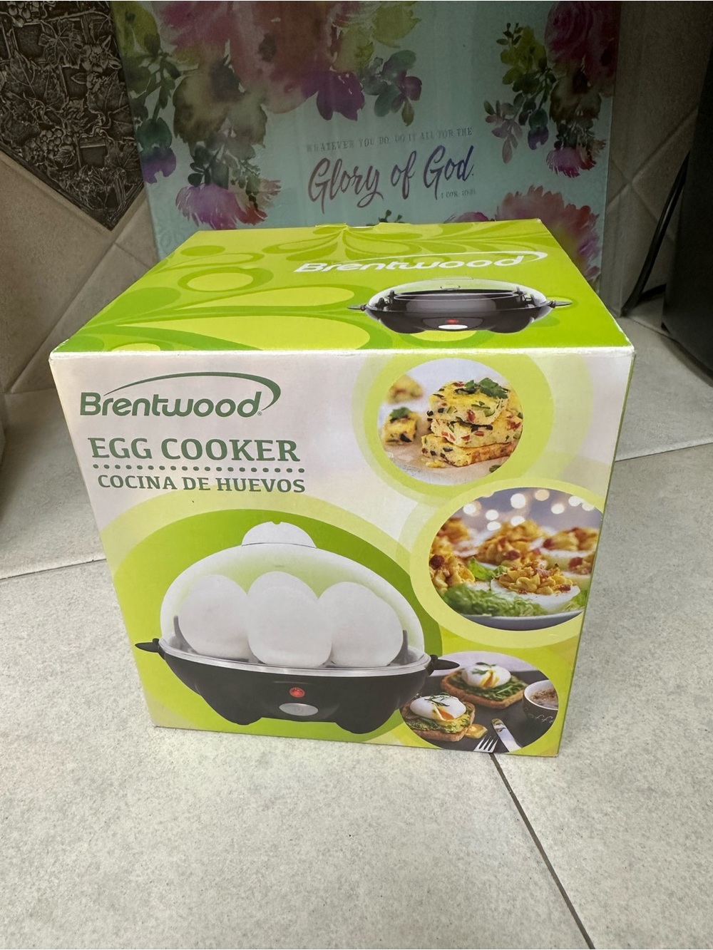 Brentwood Black Egg Cooker – Compact Breakfast Steamer